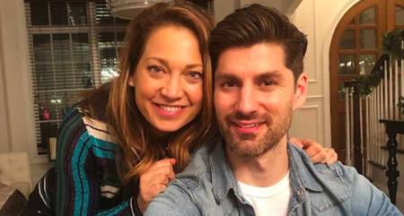 Ginger Zee along with her husband 